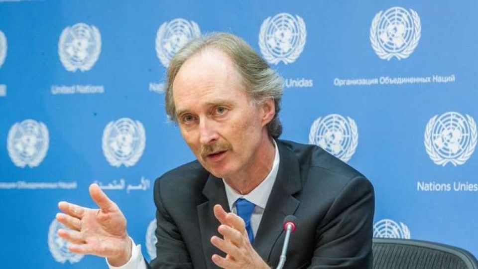 أول رسالة من المبعوث الدولي الجديد إلى سورية