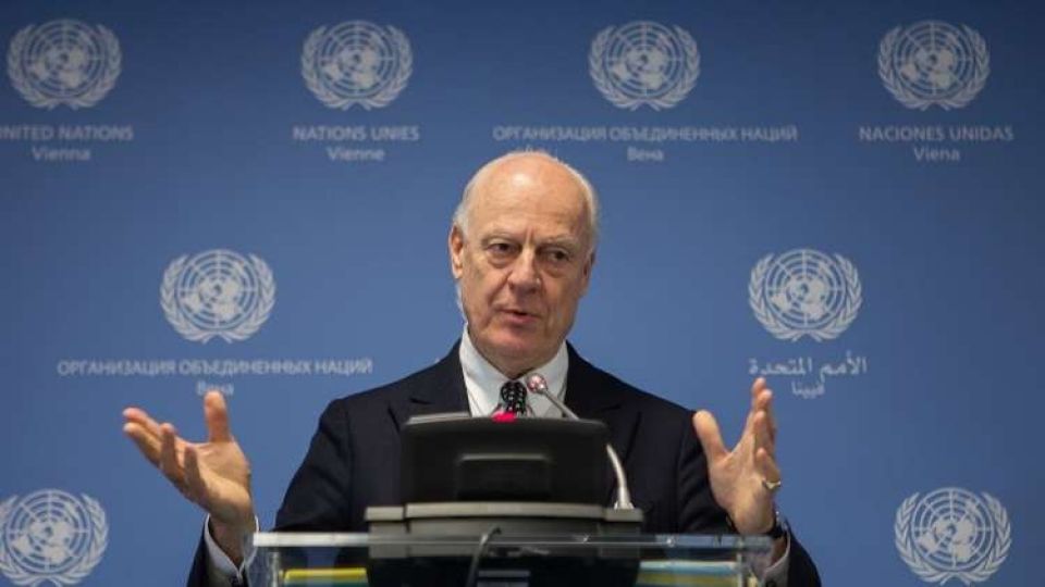 دي ميستورا يدعو عددا من الدول إلى جنيف لمناقشة اللجنة الدستورية السورية