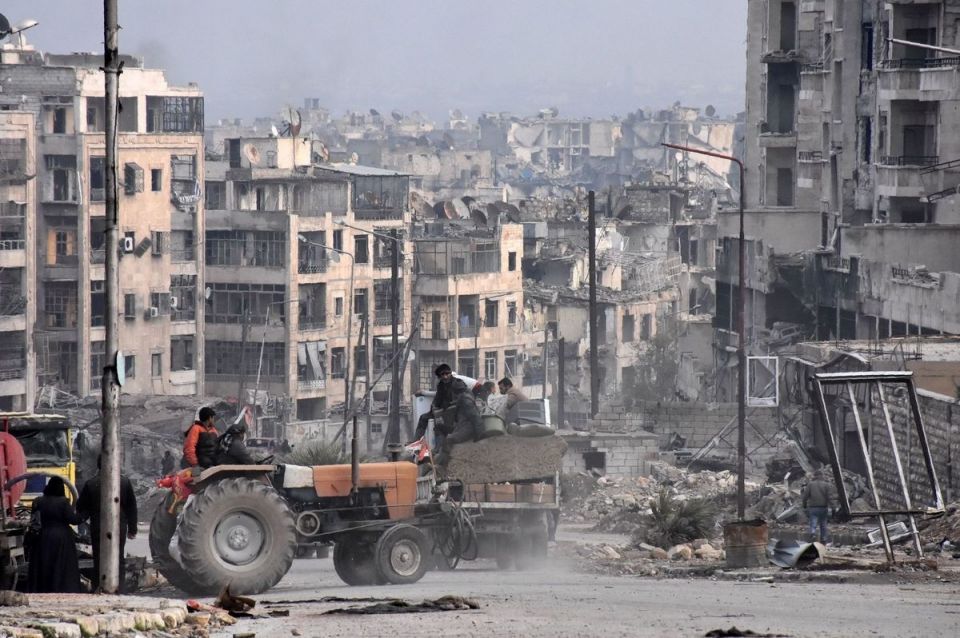 حلب.. مناطق آمنة تفتقر لمقومات الحياة