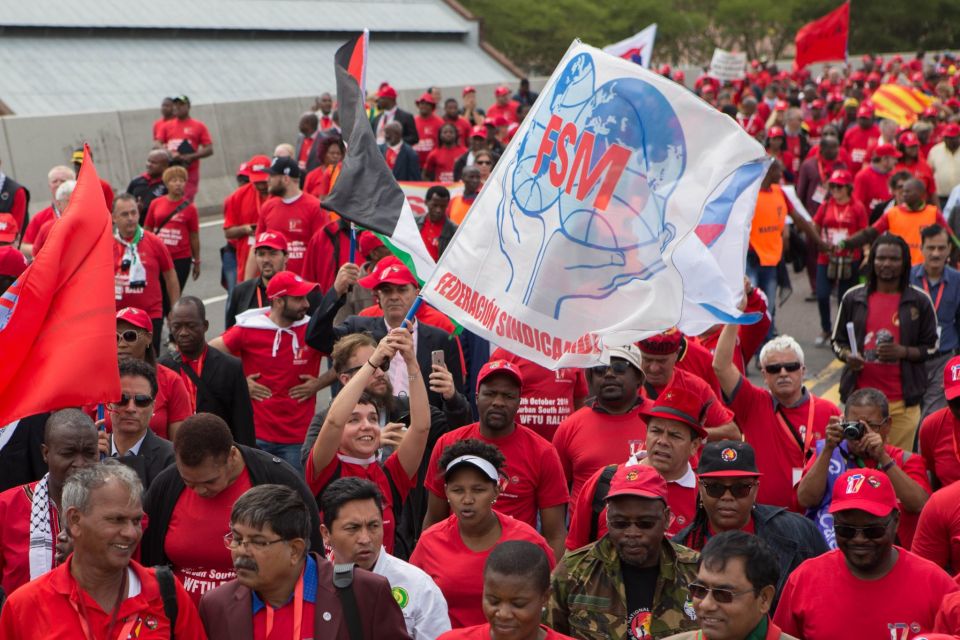 الحريات النقابية العامة والإطاحة بالنظام الرأسمالي البربري