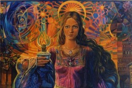 &laquo;أم الزلف&raquo;.. بأي لون كان فستانها؟!