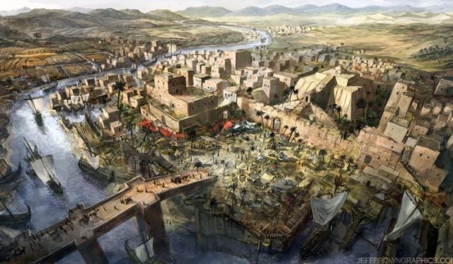 في أسماء مدن الشرق العظيم