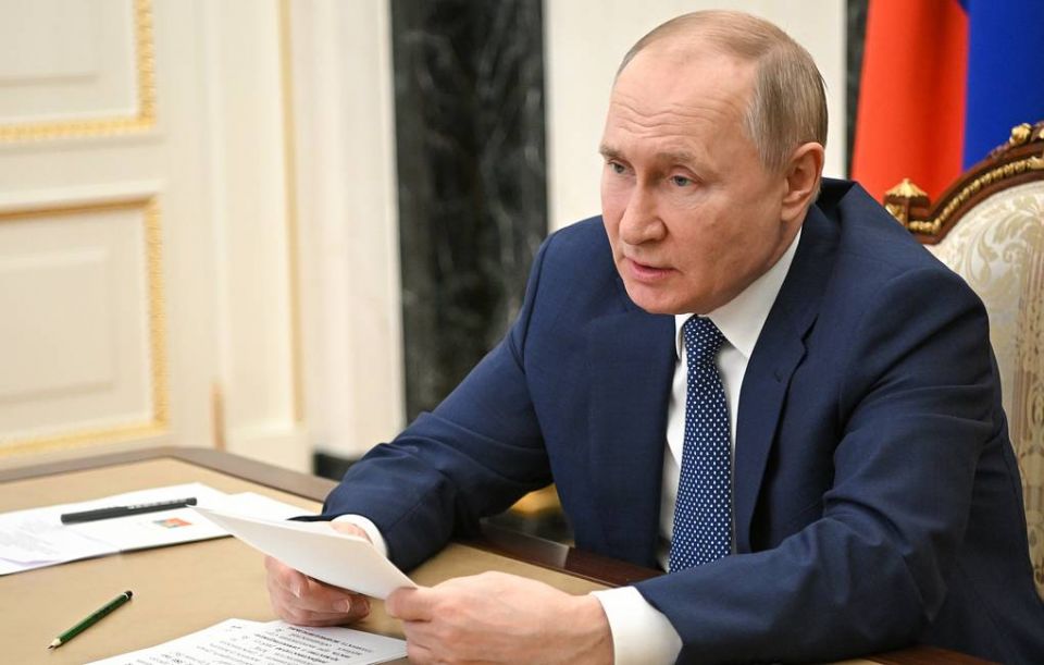 بوتين يوقّع قانوناً لمصادرة أموال غير مشروعة من مسؤولين فاسدين