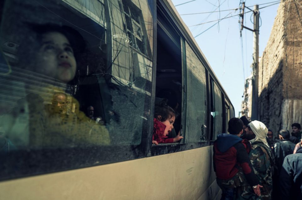 90.000 غادروا الغوطة الشرقية