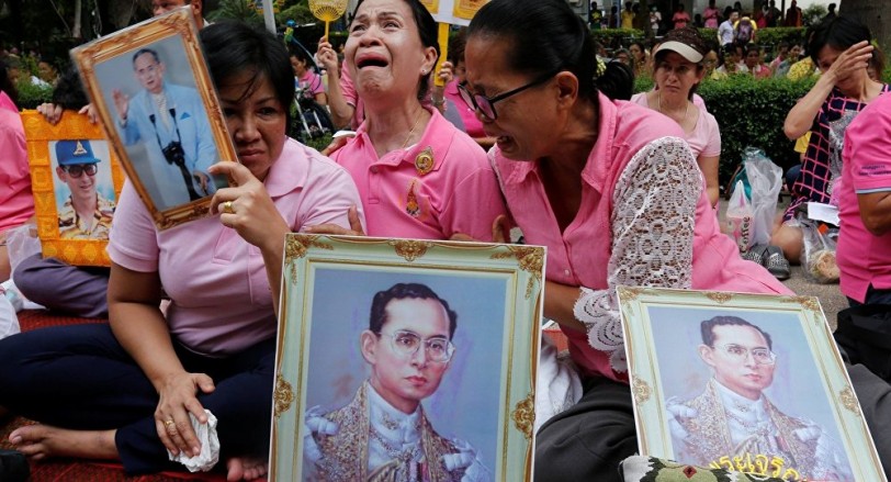 وفاة ملك تايلاند
