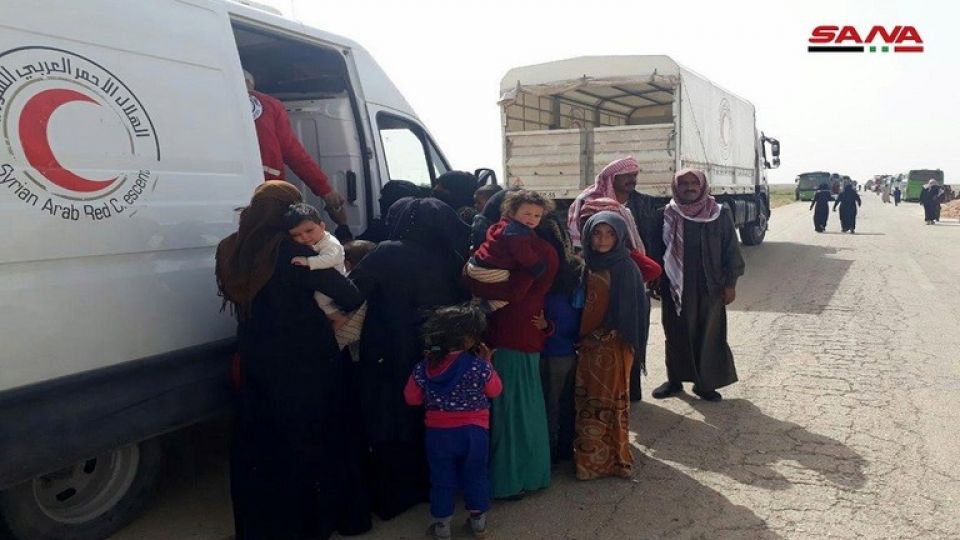 خروج دفعة جديدة من مخيم الركبان