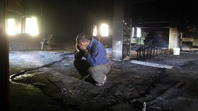 الخارجية الفلسطينية تدين إحراق مسجد الهدى في بيت لحم
