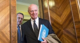 بيان صادر عن دي مستورا: أيها الشعب السوري "ارفعوا صوتكم وقولوا كفى"