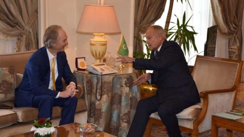 بيدرسن في القاهرة لبحث الملف السوري