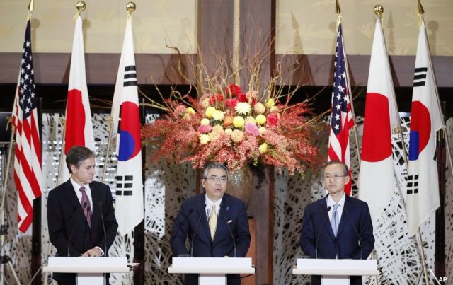 ثلاثية التصعيد الآسيوي:  واشنطن.. سيول وطوكيو