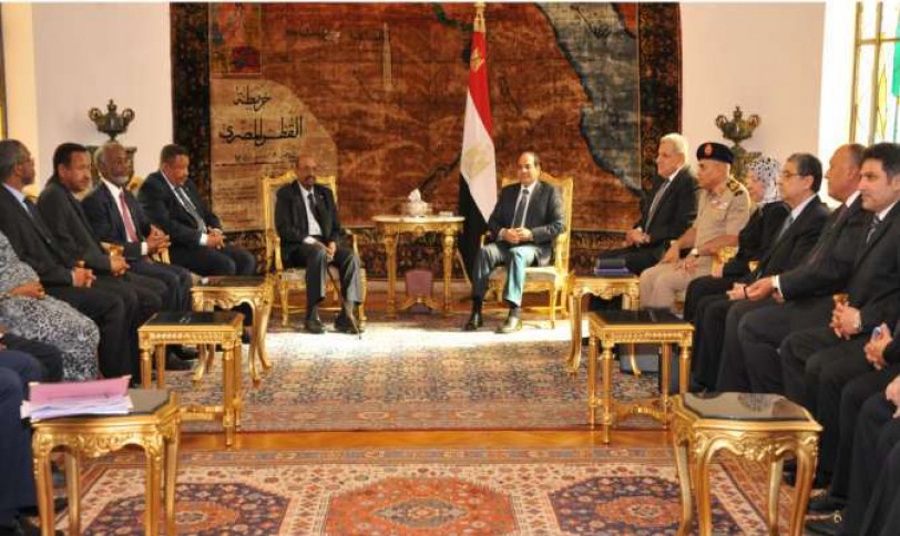 السيسي والبشير يتفقان على تفعيل التعاون المشترك في مختلف المجالات