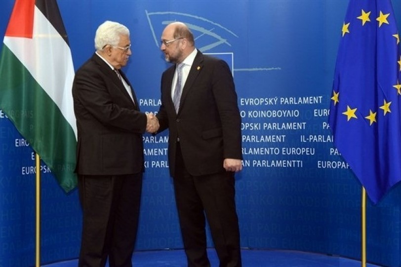 عباس يلتقي رئيس البرلمان الأوروبي في بروكسل