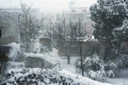 عاصفة ثلجية قوية تجتاح الشرق الأوسط