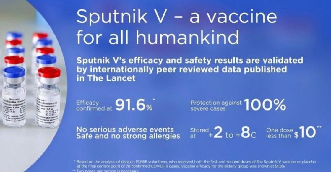 «فعاليته 91.6%» – «لانسيت» المُحَكَّمة تنشر نتائج الطور السريري الثالث للقاح «سبوتنيك V»
