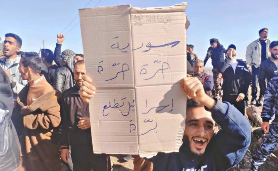 شبان سوريون يفتحون النار على قوات الاحتلال &quot;الإسرائيلي&quot; بالقنيطرة