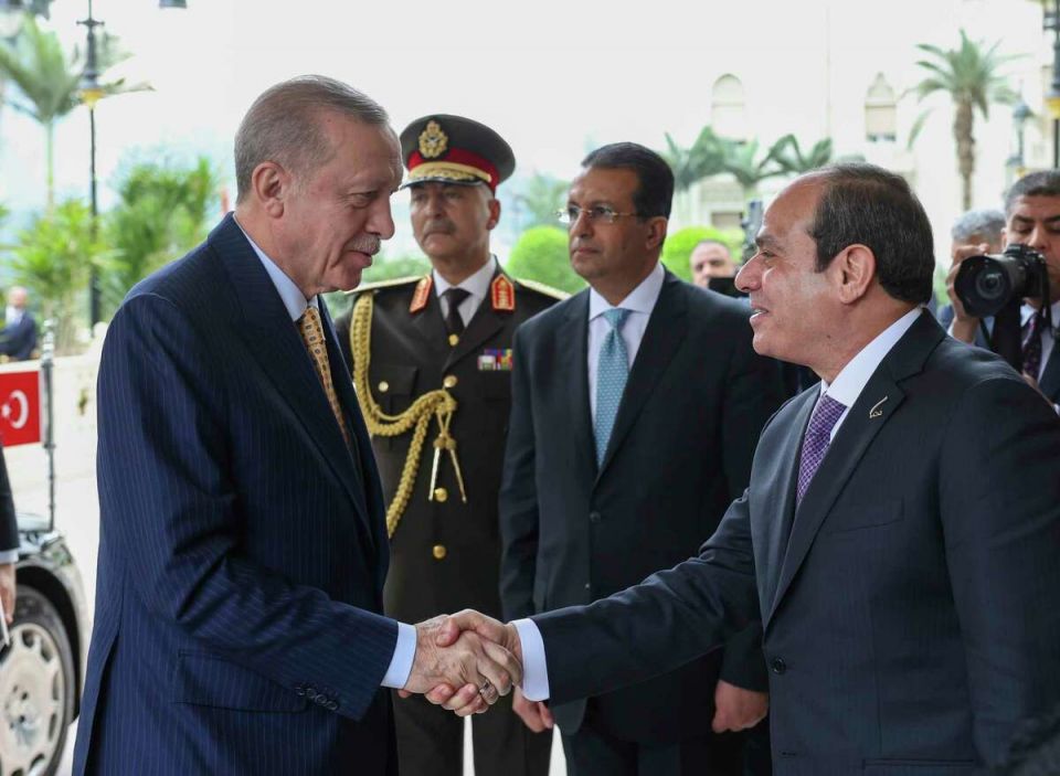 أردوغان في مصر: سنواصل التعاون لوقف إراقة الدماء بغزة