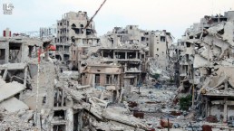 حي الوعر.. لا طفولة ولا عيد