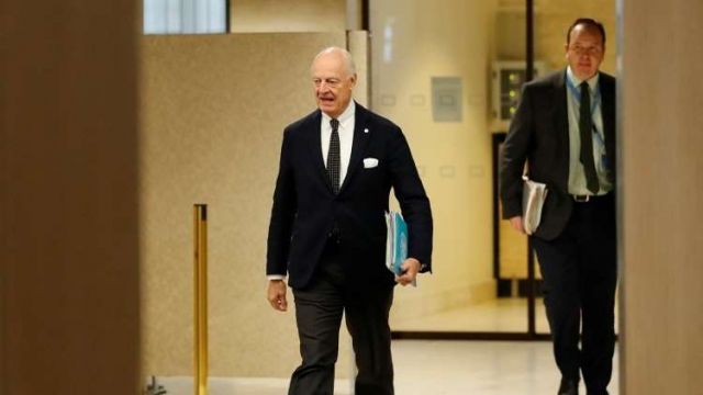 دي ميستورا يلتقي اليوم وفد المعارضة السورية الواحد في جنيف