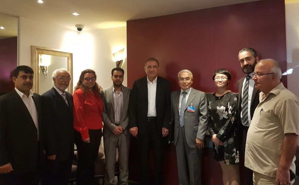 لقاء منصة موسكو مع المبعوث الصيني شياو يان في جنيف