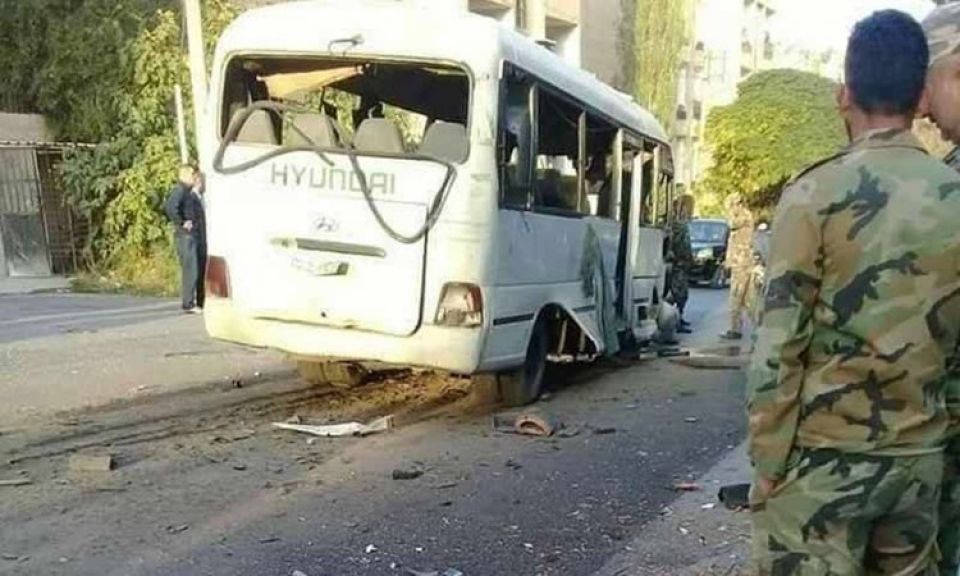 استشهاد جندي وجرح 11 آخرين بتفجير في دمشق