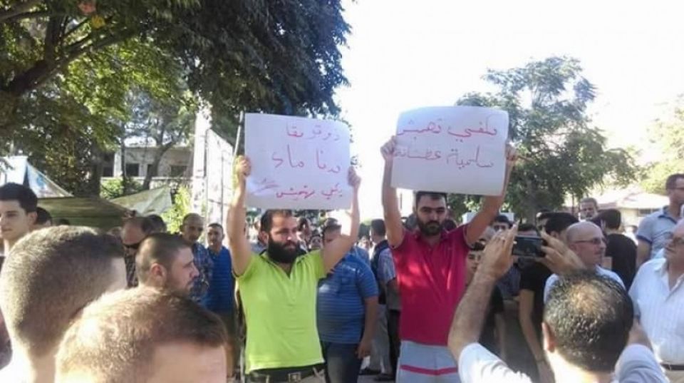 أزمة المياه في سلمية.. &laquo;دق المي وهيي مي&raquo;