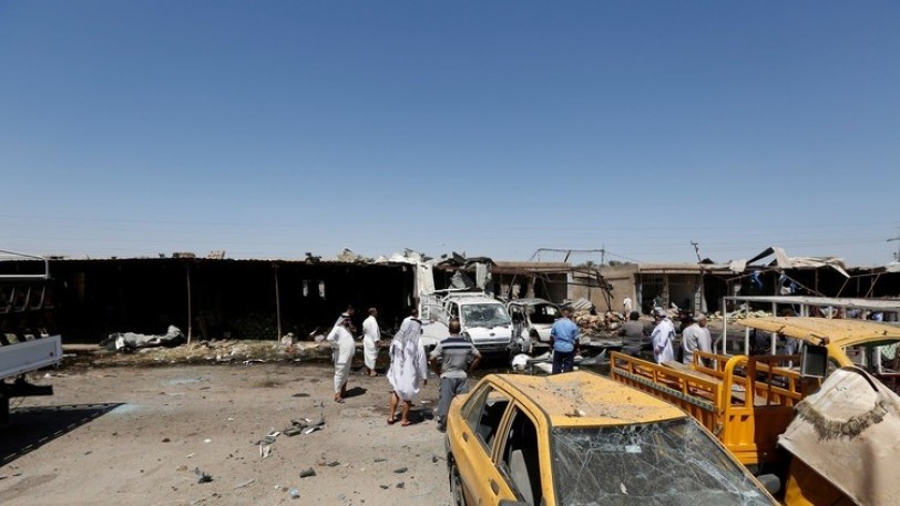 ضحايا بانفجار سيارة مفخخة وسط بغداد