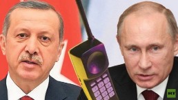 بوتين وأردوغان يبحثان تنسيق الجهود لمواجهة التهديدات الناجمة عن "داعش"