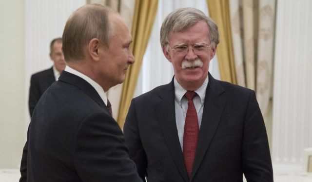 بولتون في موسكو... والمنطقة الجنوبية إلى الحل