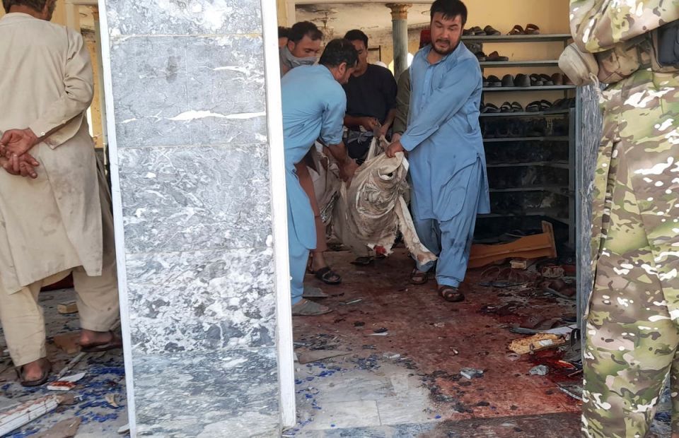 12 إصابة على الأقل بتفجير مسجد في ولاية ننجرهار شرقي أفغانستان