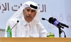 حمد بن جاسم يحذّر من &laquo;مخططات لتقسيم دول منها سوريا&raquo; ومخاطر تطال الخليج