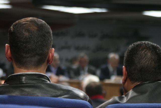 مع المؤتمرات النقابية