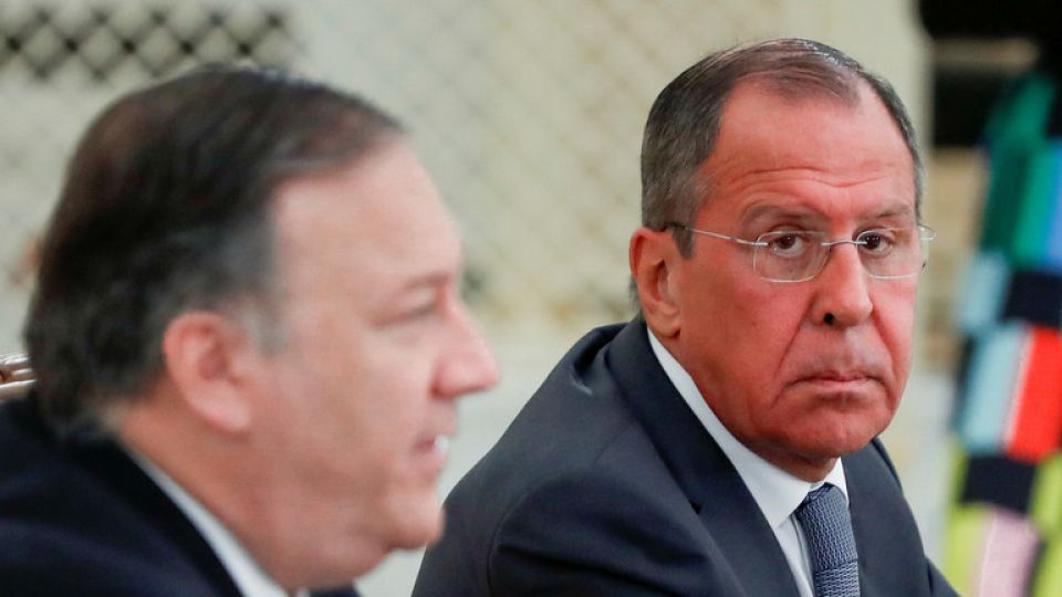 لافروف لبومبيو: ندعم حواراً داخلياً في فنزويلا