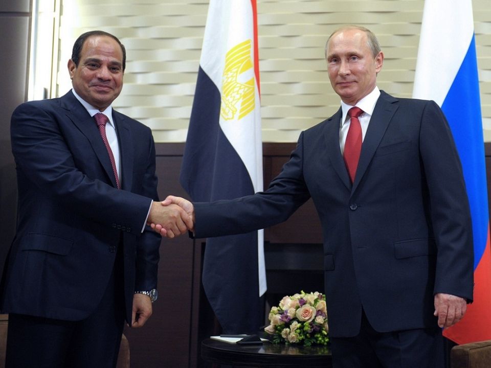 الخط الروسي المصري : مصر إلى العالم الجديد