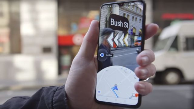 &laquo;غوغل&raquo; تختبر تقنيات الواقع المعزز في خرائطها