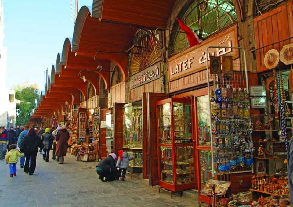 العاملون في دمشق القديمة