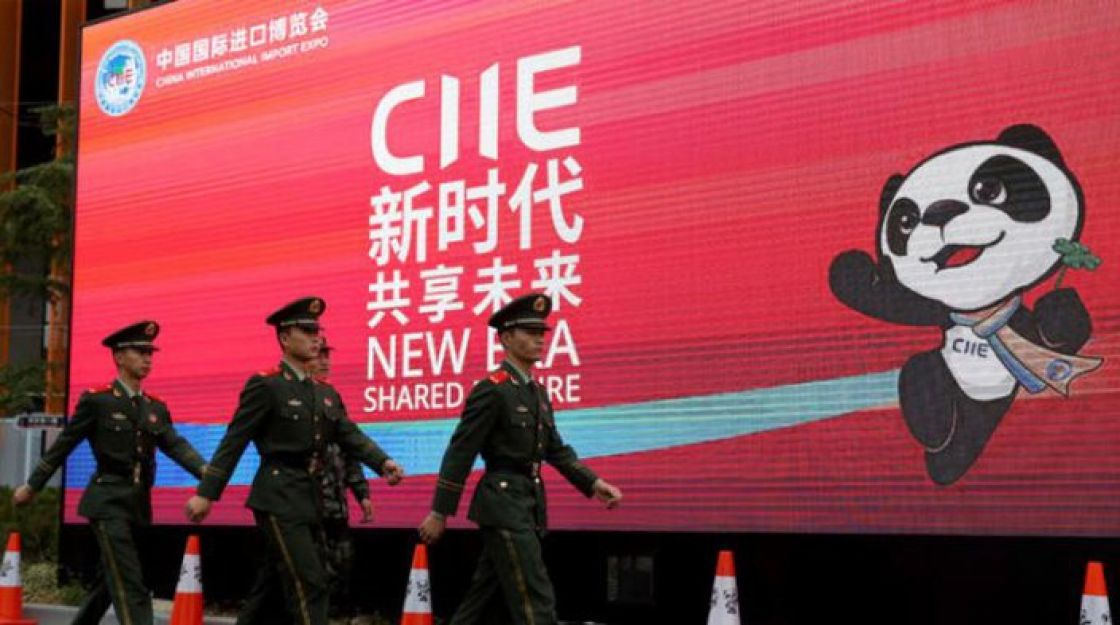 الصين تقاوم ضغوط حرب التجارة في معرض شنغهاي للواردات