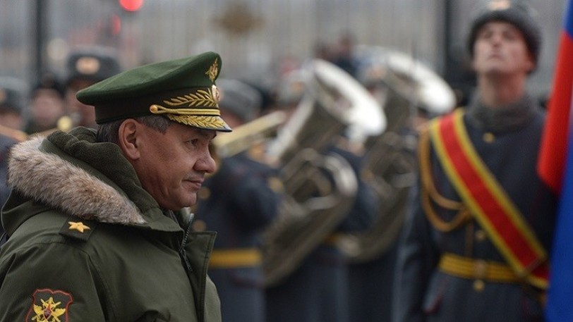 وزير الدفاع الروسي سيرغي شويغو