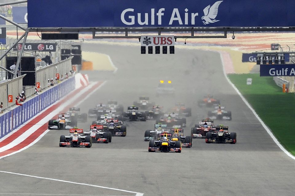 حلبة البحرين:  فورمولا الجائزة الكبرى لدولة الإرهاب