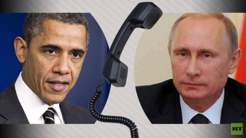 بوتين وأوباما يشددان على أهمية المفاوضات السورية واستمرار الهدنة