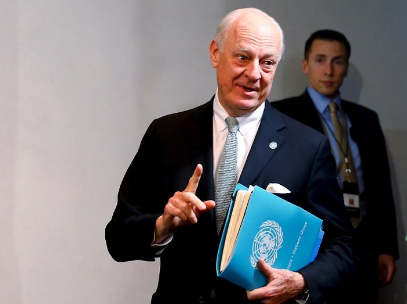 دي ميستورا سيزور موسكو قبل جولة مفاوضات جنيف