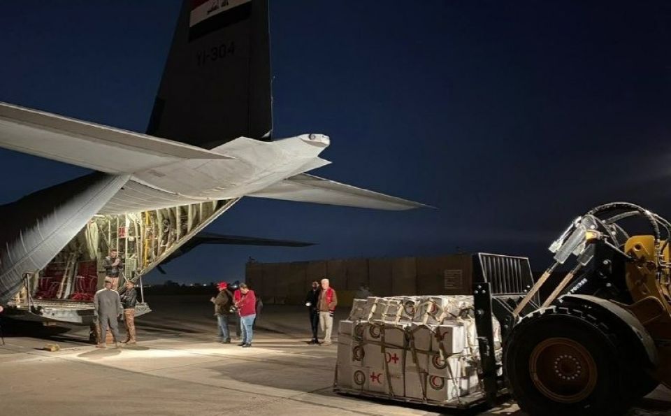 سورية: 157 طائرة مساعدات من 22 بلداً حتى ظهر اليوم السبت