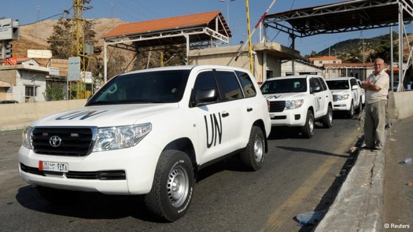 فريق خبراء منظمة حظر الأسلحة الكيميائية يصل دمشق