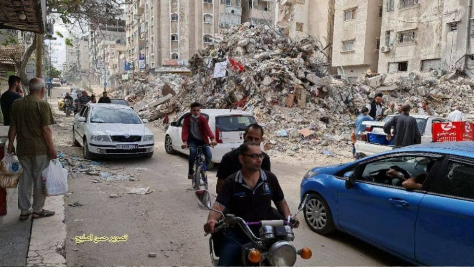 غزة صباح الانتصار (تفاصيل وصور)