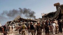 عشرات الغارات الأمريكية على مدينة سرت الليبية