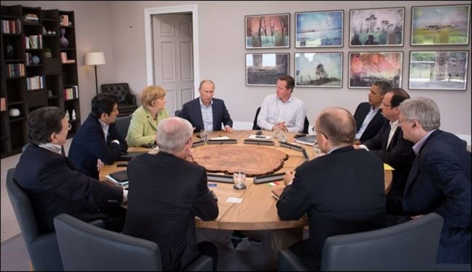 قمة الثماني : إقرار &laquo;اضطراري&raquo; بالحلول السلمية