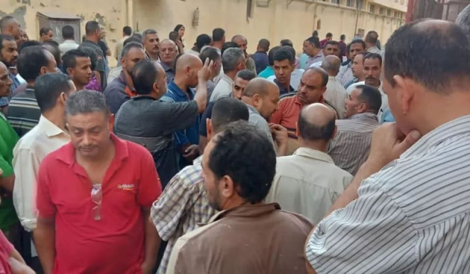 مصر إضراب عمال النسيج