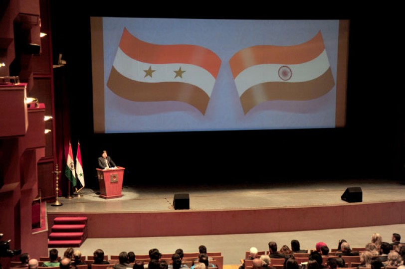 افتتاح "الأيام الثقافية الهندية" في دمشق&nbsp;