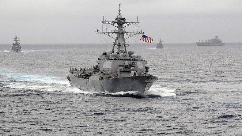 الصين لاحقت سفينة حربية أمريكية في بحر الصين الجنوبي