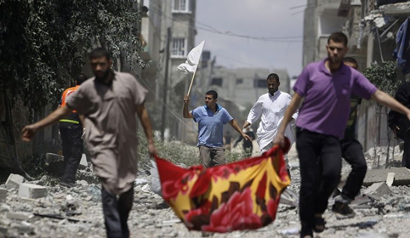 حصيلة العدوان على غزة تتخطى الـ 500 شهيد  و3130 جريحا