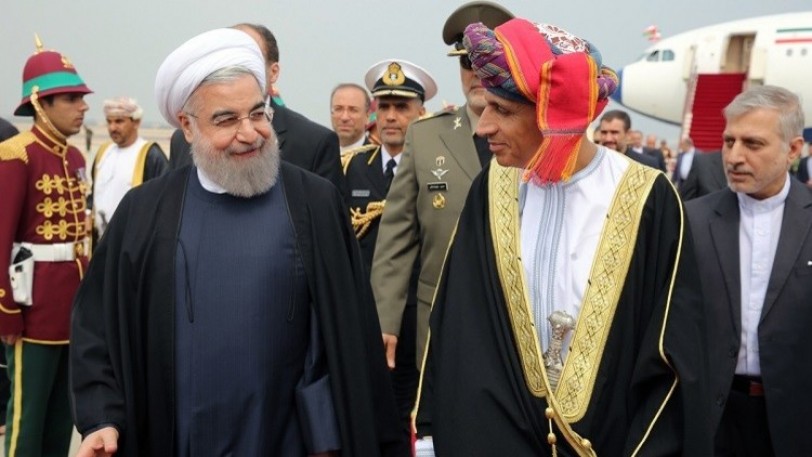 روحاني يبحث في سلطنة عمان استئناف الحوار الخليجي الإيراني